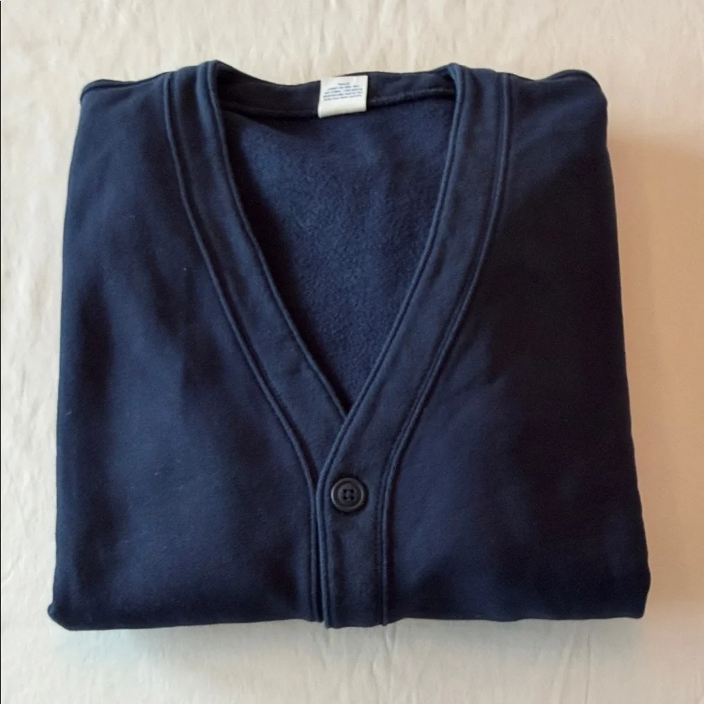 J. Crew Men's Cardigan in Navy, Burgundy, and Green
